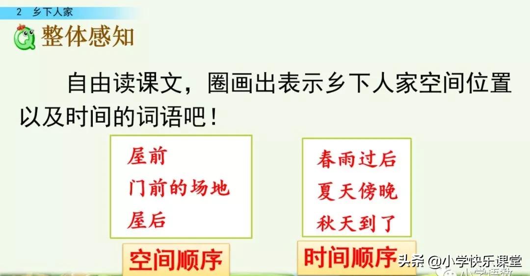 部编四年级下册语文乡下人家练习,部编版四年级下乡下人家同步练习