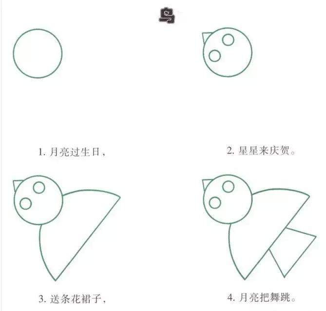 简笔画大全幼儿园简单又好看,简单易学的简笔画教程幼儿园
