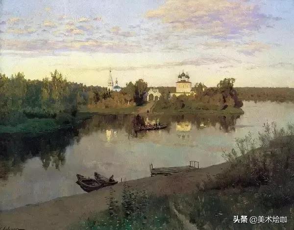 俄国画家列维坦的风景画,俄国画家伊萨克列维坦