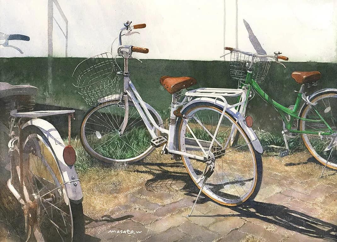 水彩大师笔下的花卉,简单唯美的水彩花卉