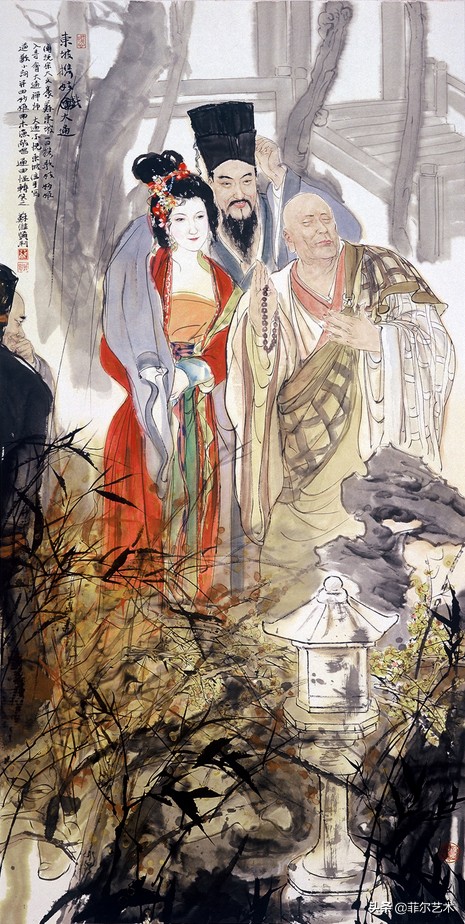 苏维贤人物画作品欣赏,苏维贤人物画艺术