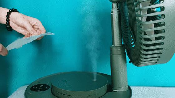 桌面电风扇折叠空气循环扇,无叶风扇塔扇落地扇循环扇