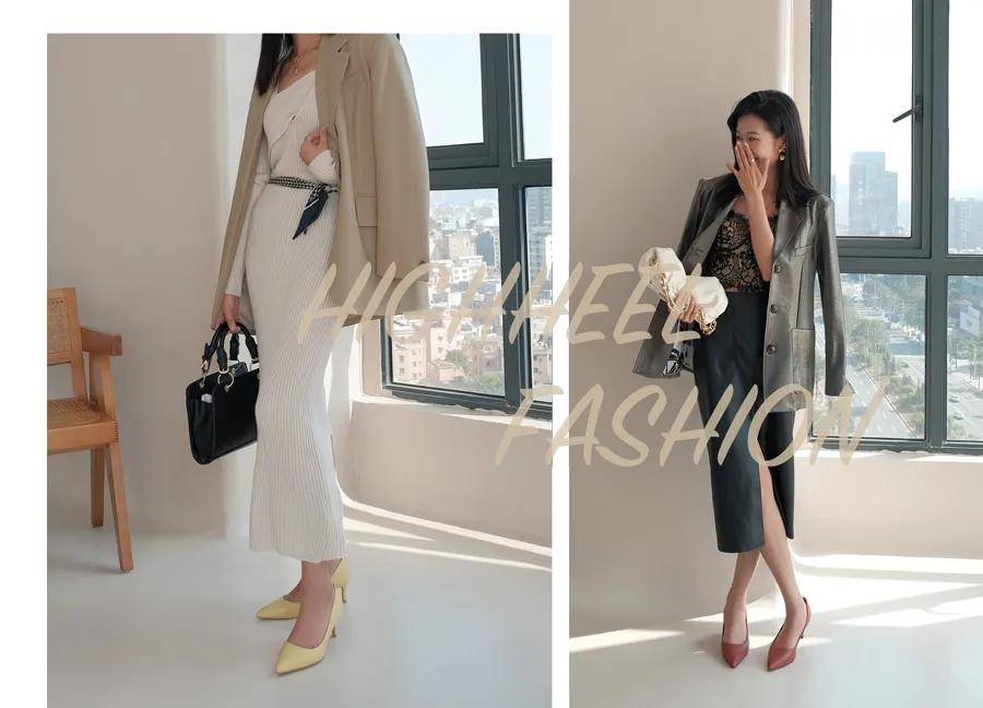 高跟羊皮单鞋不累脚,羊皮高跟凉鞋不累脚