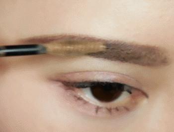 新手画眉最简单方法,最简单的画眉画法