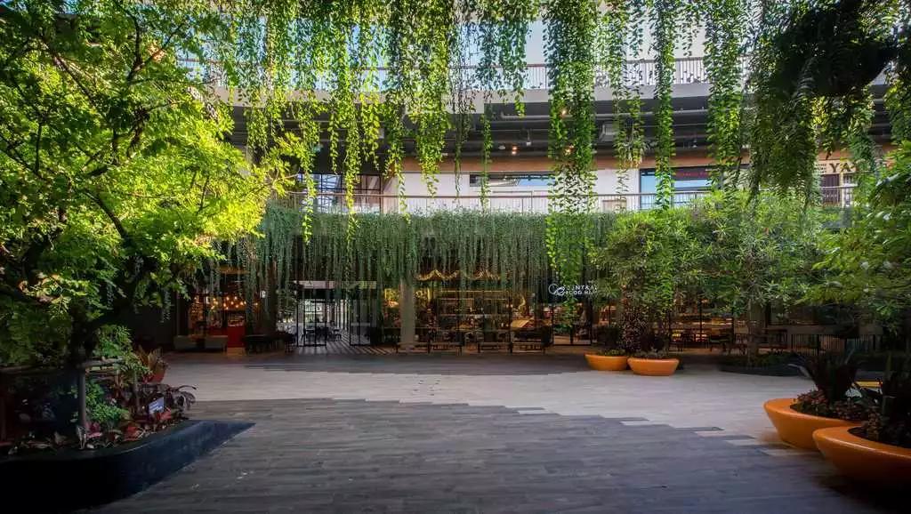 商业步行街景观设计图展示,商业步行街景观设计经典案例