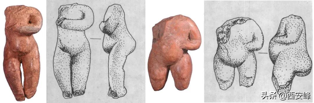红山文化女神像真品,历史上的红山女神图