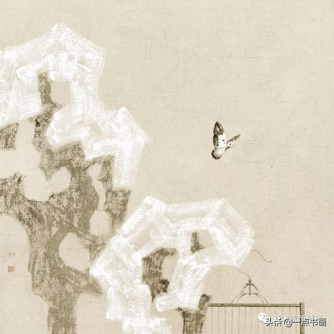 这位画家喜欢画鸟笼子，啥意思？