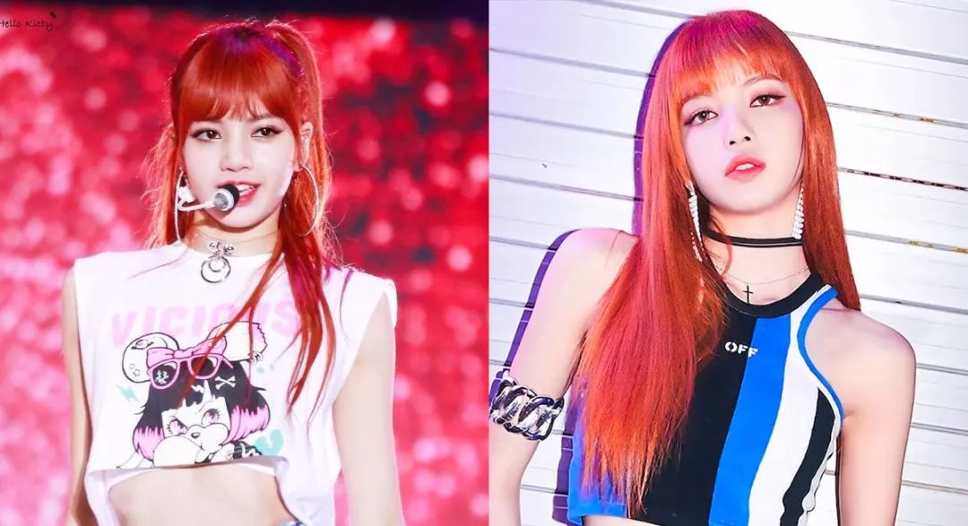 jennie美秋里同款发色,韩国女星惊艳发色