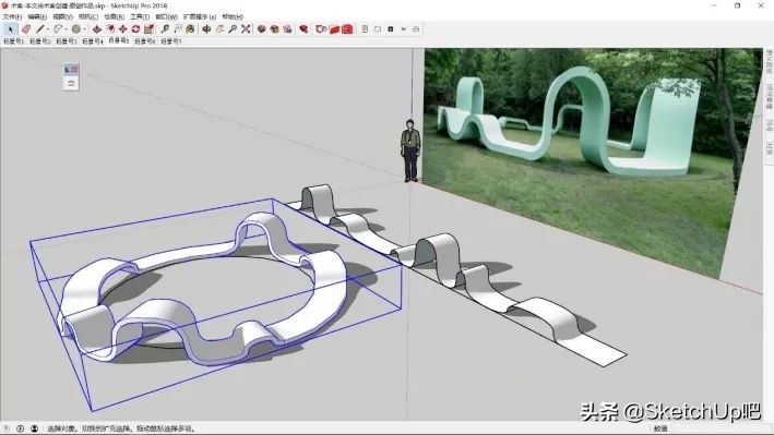 建模“直男”SU竟然弯了~~~鸭梨山大！