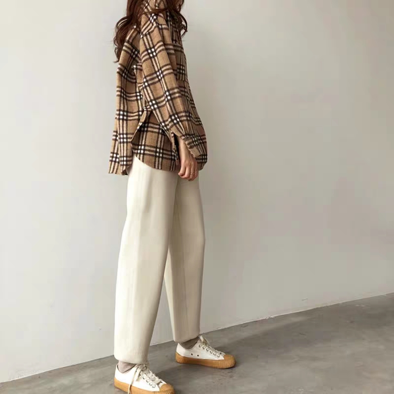 冬天穿什么裤又保暖又好看,冬天毛呢裤怎么搭配才有气质