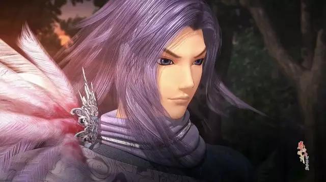 二次元紫瞳男生,二次元紫发帅哥图片