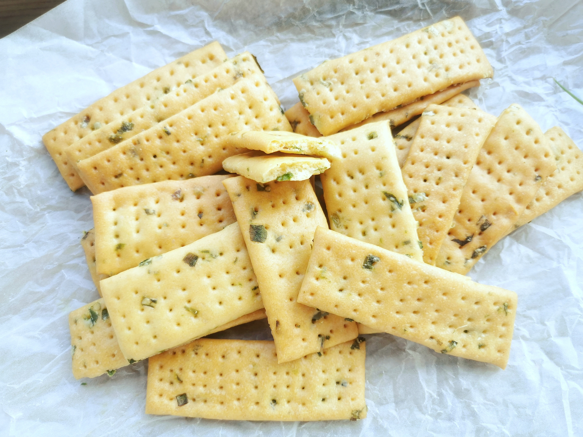 自制饼干不用苏打黄油,无黄油苏打饼干的做法