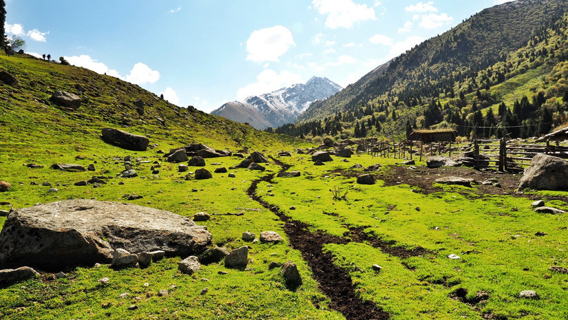 走在通往天堂的路上,走在离天堂很近的地方