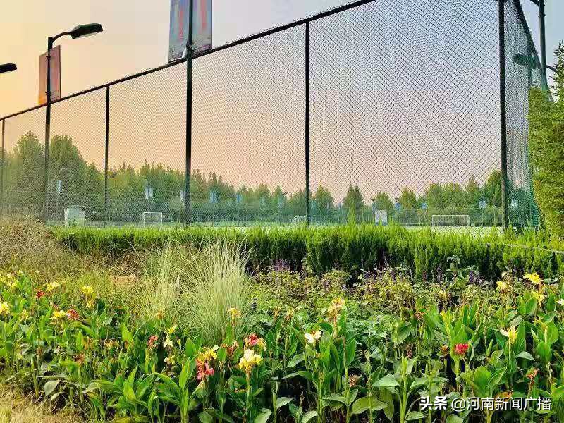 郑州足球公园旁边的公园,郑州特色公园