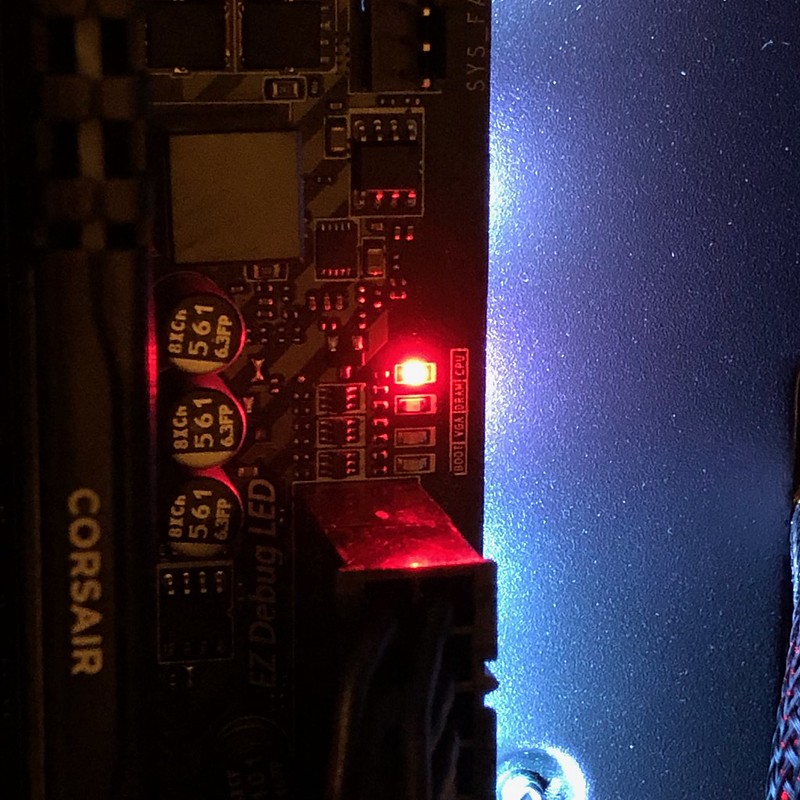 主板debug灯不跑码维修,主板的bug灯不亮了说明啥