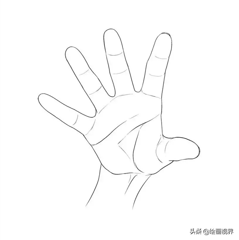 手的画法零基础古风,手的画法简单易学
