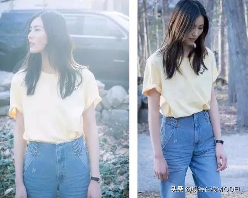 超模刘雯最爱的风格短袖,春天里的万能单品不能少