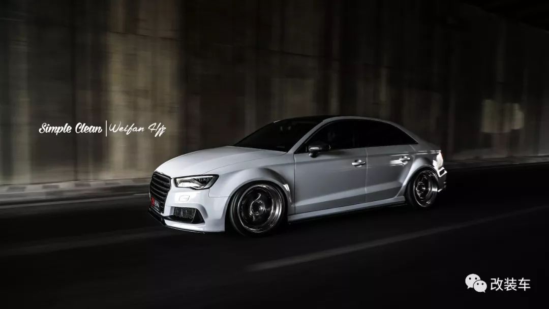 奥迪a3改碳纤维车身,奥迪a3时尚运动版改装s3外观