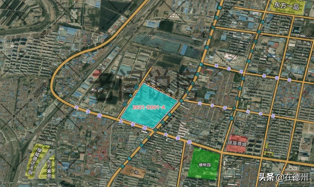 德州城区五块地块出让,德州城区2宗地块出让