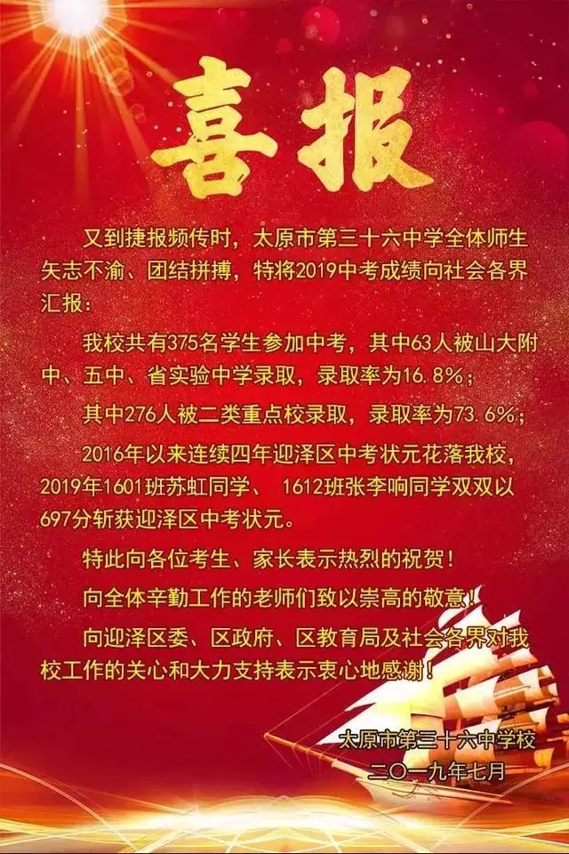 太原市初中学校中考成绩排名,太原初中哪个学校比较好