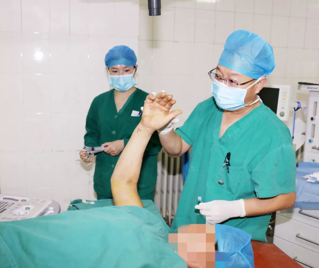 敖汉旗医院麻醉科开展超声引导下神经阻滞术