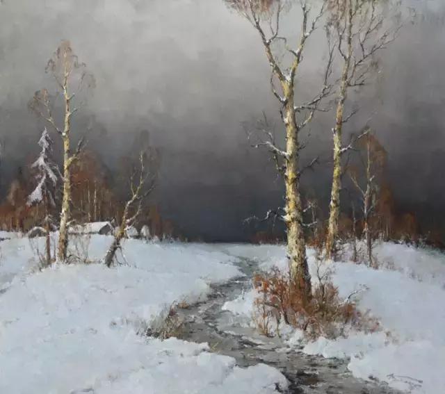 100张油画风景欣赏每一张都是顶配,100张风景油画初学者临摹