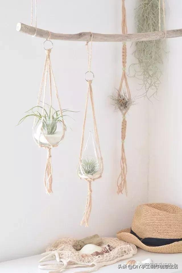 挂式收纳网袋钩织,钩织各种购物网袋收纳神器教程