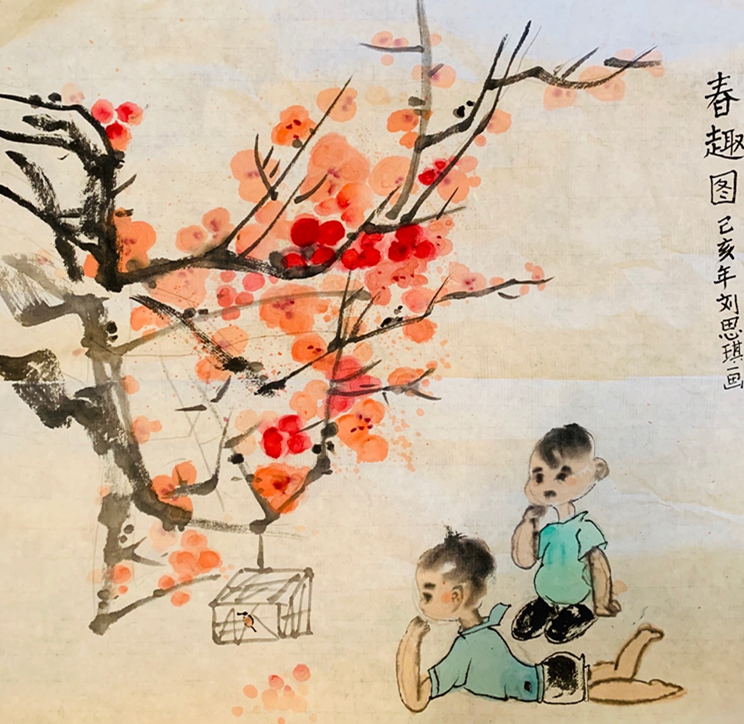 疫情防控优秀少儿美术创意作品展,以笔为剑抗击疫情