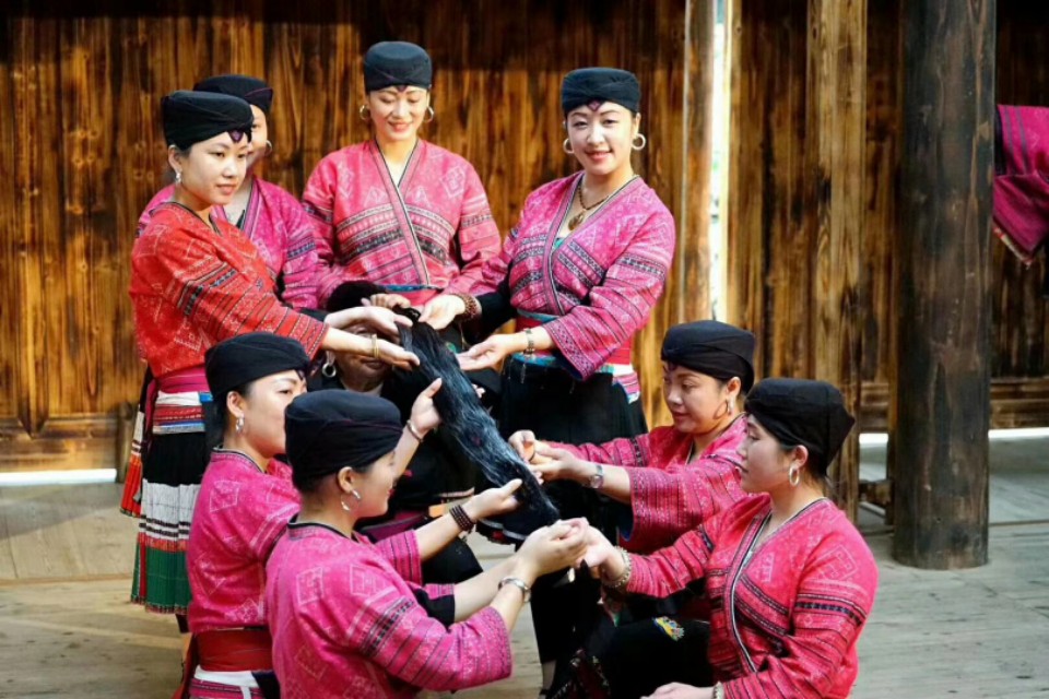 杨贵妃淘米水洗发水套装,杨贵妃淘米水微商团队