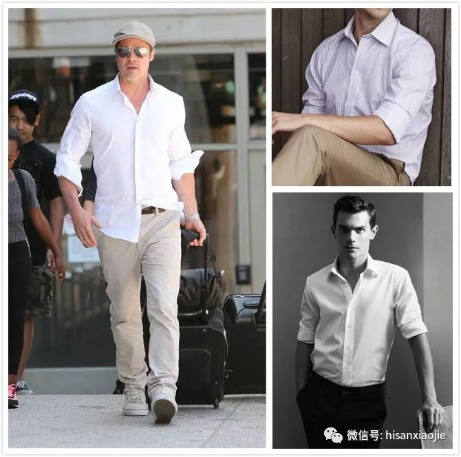 长袖衬衫怎么把袖子挽起来好看,长袖衬衫怎么挽起来