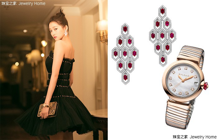 鹿晗关晓彤官宣戴的手表,鹿晗和关晓彤同款项链