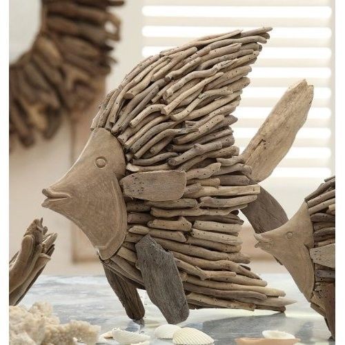 木头艺术创意作品,木头雕塑艺术品制作