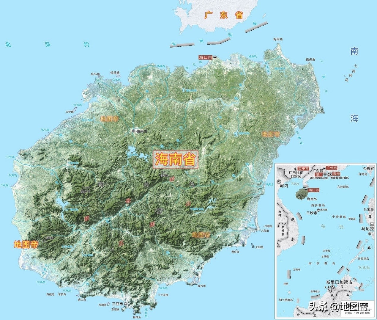 海南是哪一年分出广东的,海南什么时候归为广东的