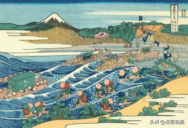 葛饰北斋富岳三十六景作品说明,清代五十位宫廷画师