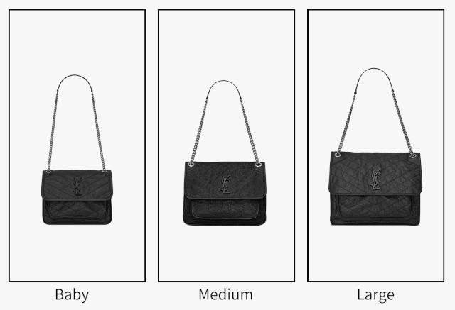 圣罗兰ysl鳄鱼压纹日落链条包,ysl圣罗兰鱼子酱玫红色链条包