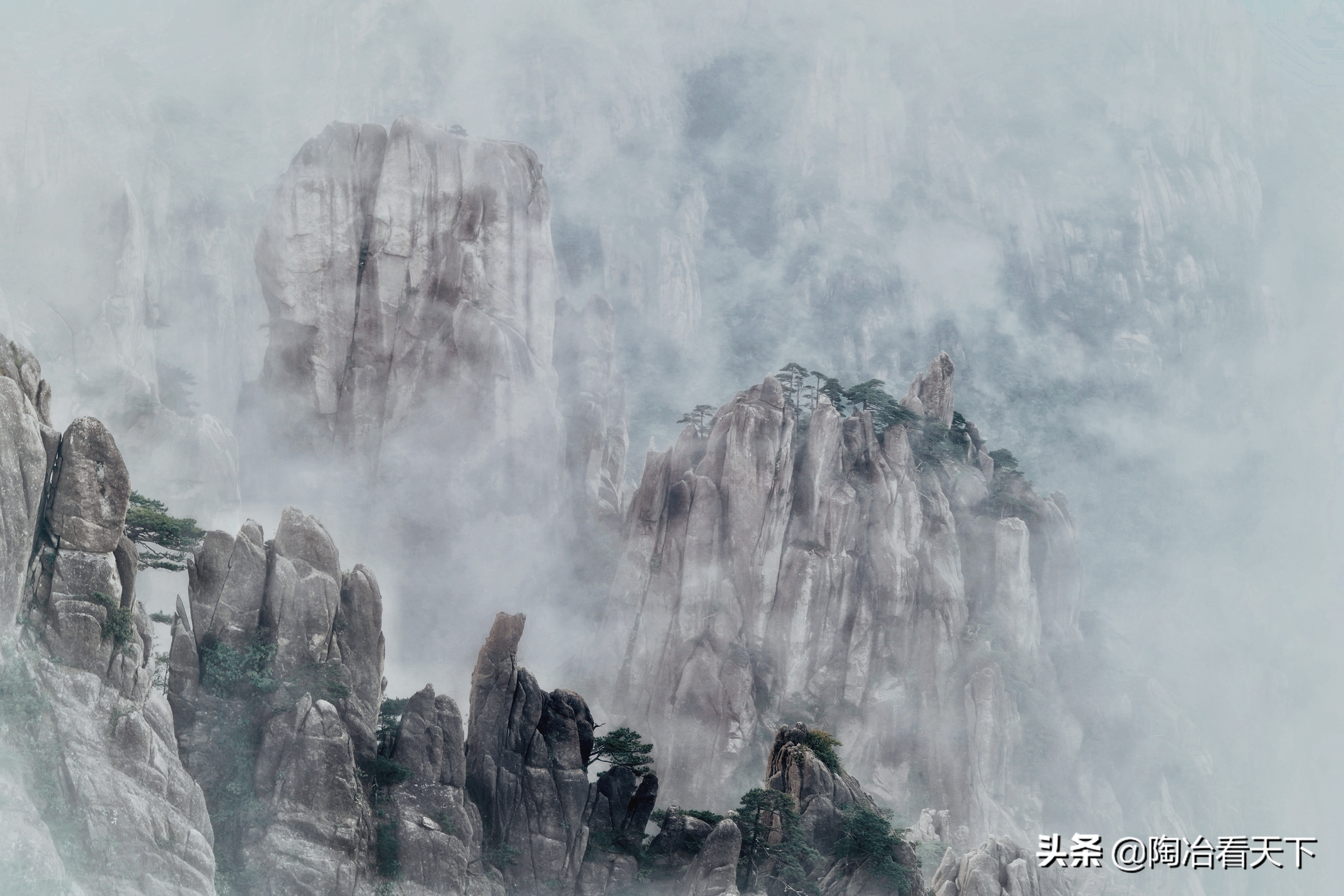 被誉为天下第一山,安徽天下第一山景区