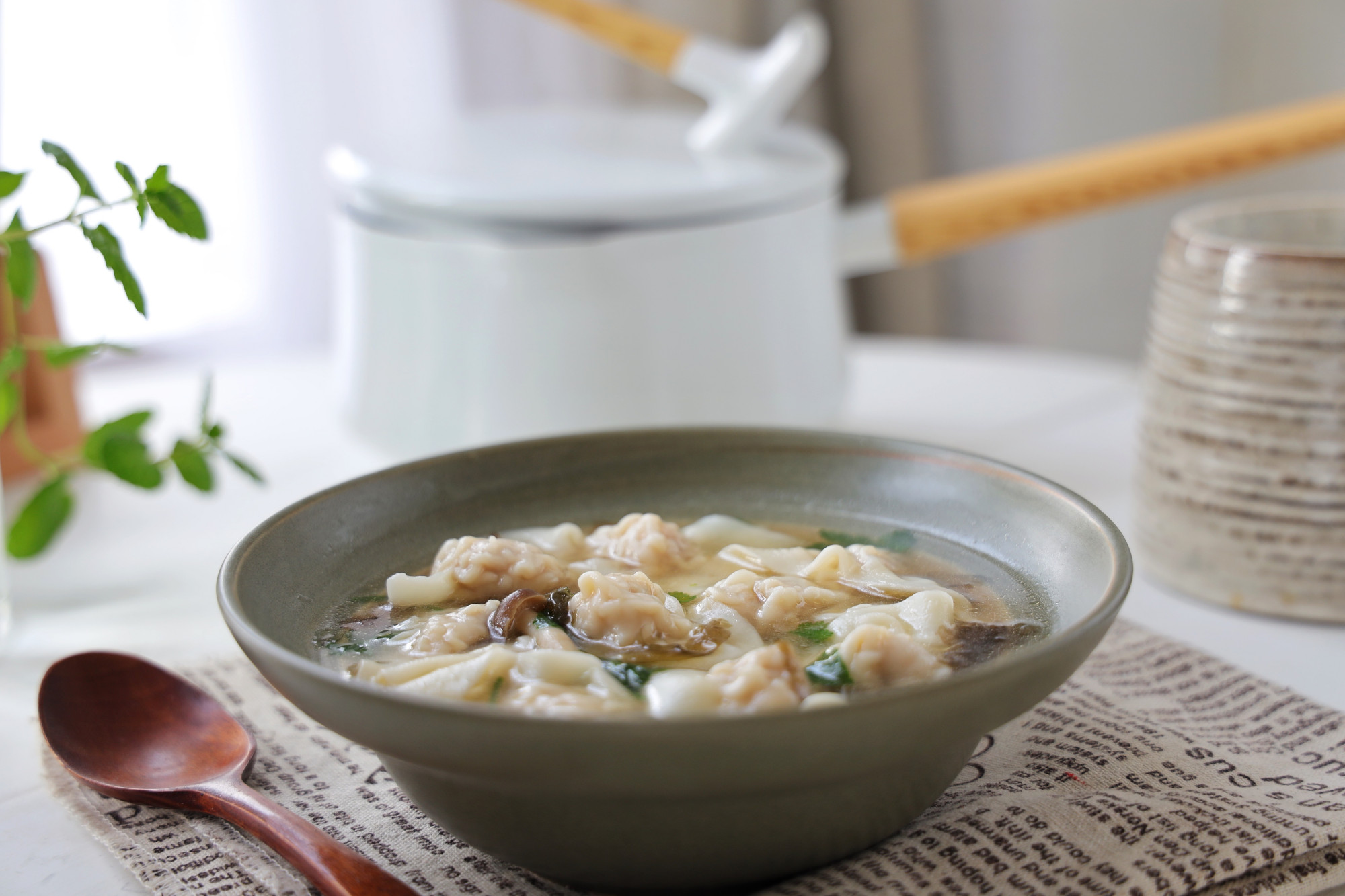 早餐素馅馄饨食谱简单快速做法,早餐吃馄饨的正确方法