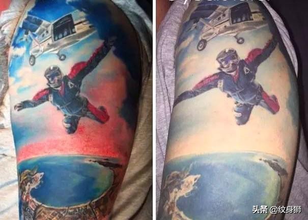 纹身结痂继续纹身会怎样,纹身恢复过程像纹身贴一样