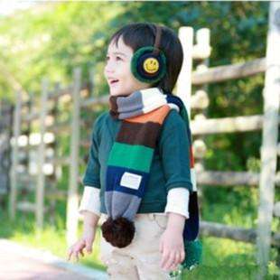 宝宝围巾一般织多少长度,宝宝围巾几何图案