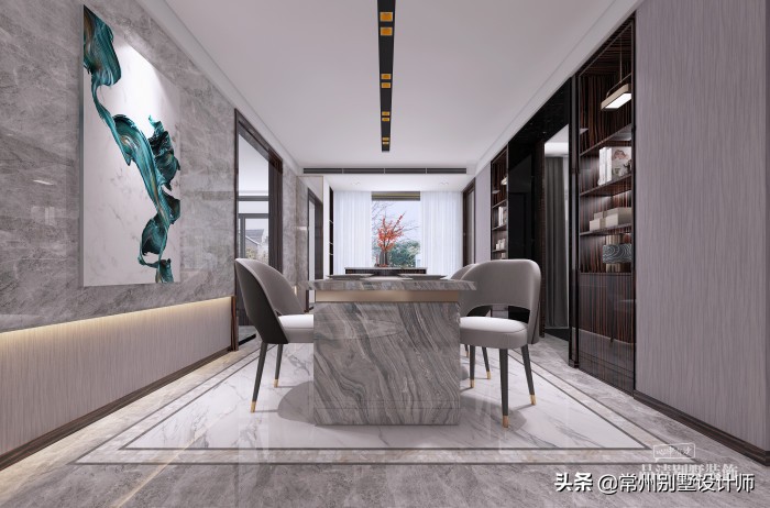 常州现代简约中式风格别墅装修 (常州别墅装修现代轻奢风格)