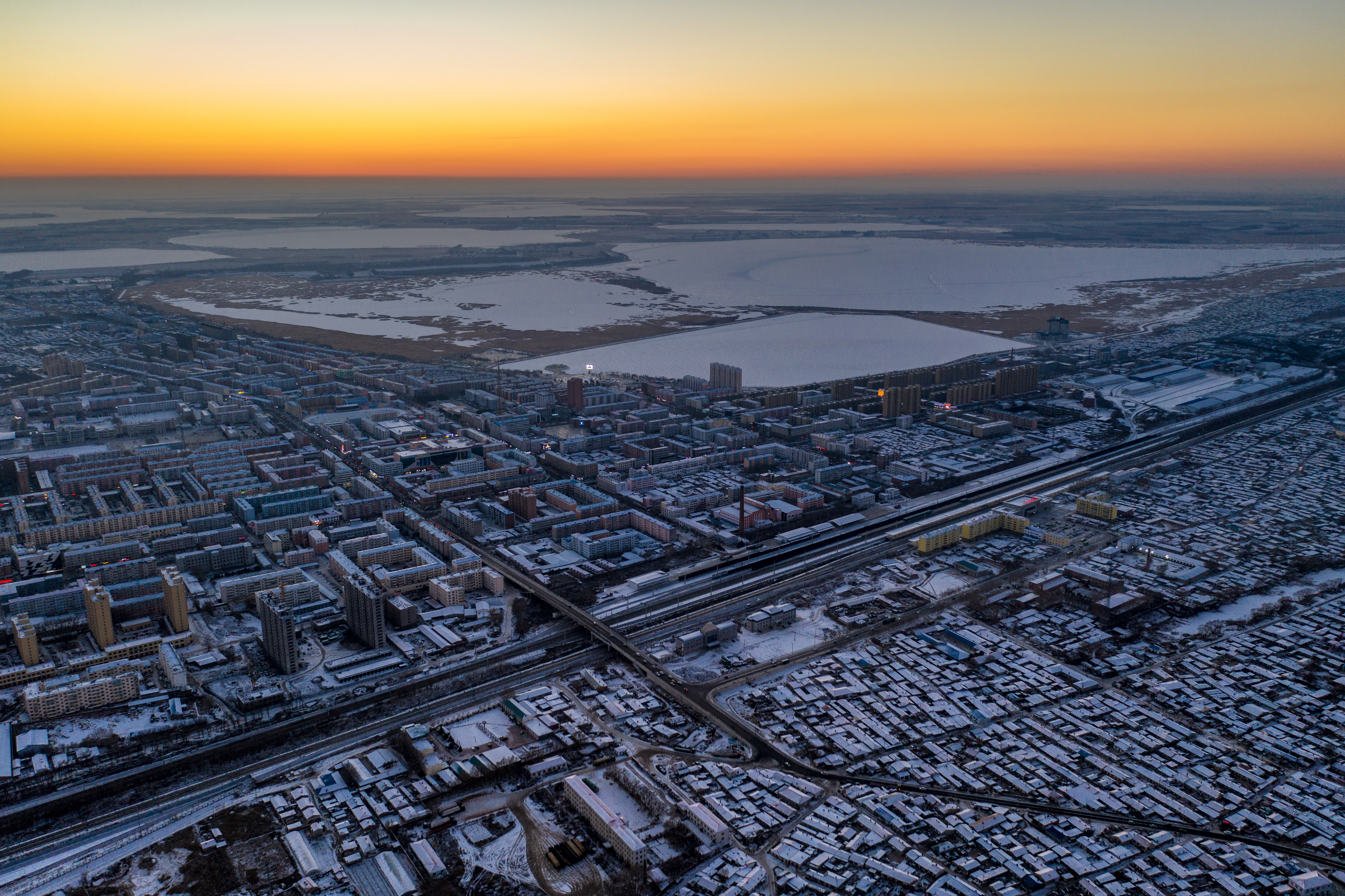 巴音温都尔冬季冰雪游玩,杜尔伯特蒙古草原风情