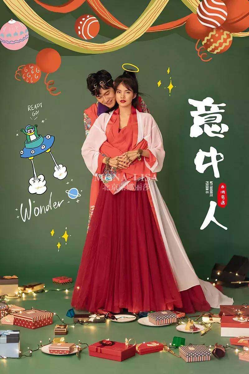 其实婚纱照也可以这样拍个性,好看不腻的婚纱照年轻人必拍风格