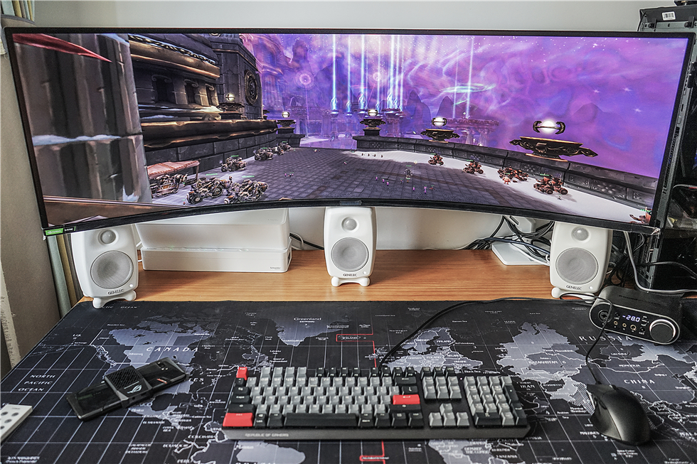 三星玄龙骑士49寸显示器测评144hz,49寸显示器曲率1500和1800