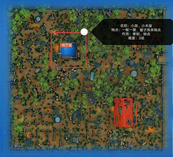 军工厂攻略！无敌房、中场、小木屋溜鬼技巧、转点思路大盘点。