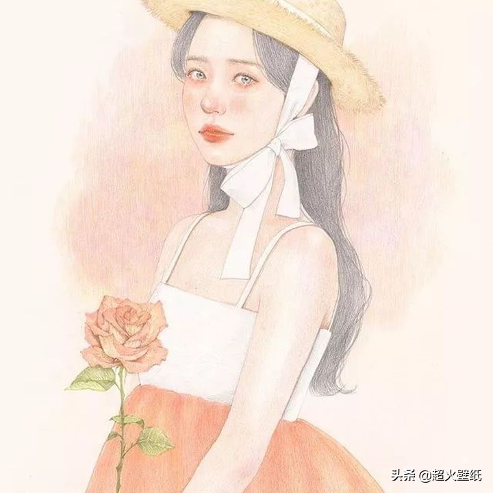 韩国高颜值小姐姐学了6年的绘画,却治愈了全网18万粉丝