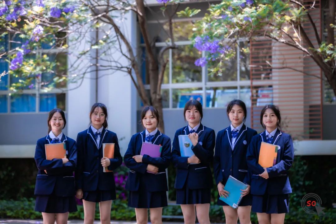 校园|遇见.初夏属于十中的紫色烂漫