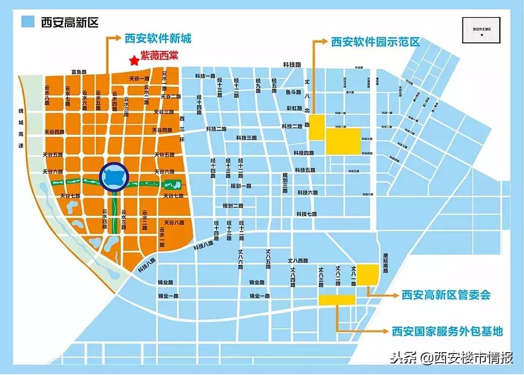 西安高新第五季房价走势,西安曲江和高新房价哪个高