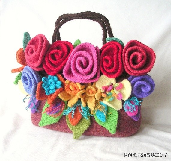 毛线钩编织教程全过程,编织姑娘的视频教程