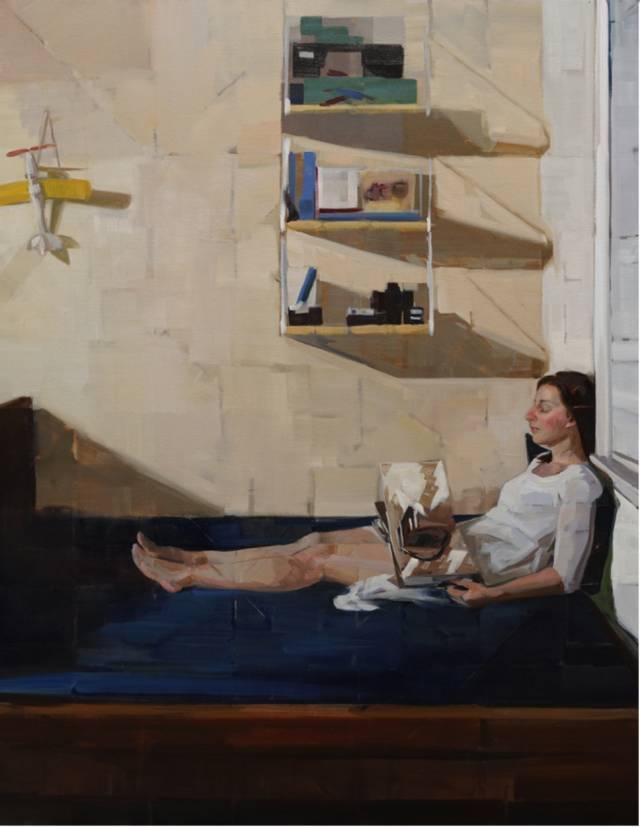 画家纯手绘油画,现实主义人物油画作品欣赏