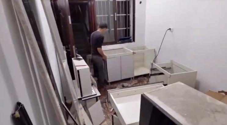 二手房翻新改造小户型45平方,人生第一套房25平米